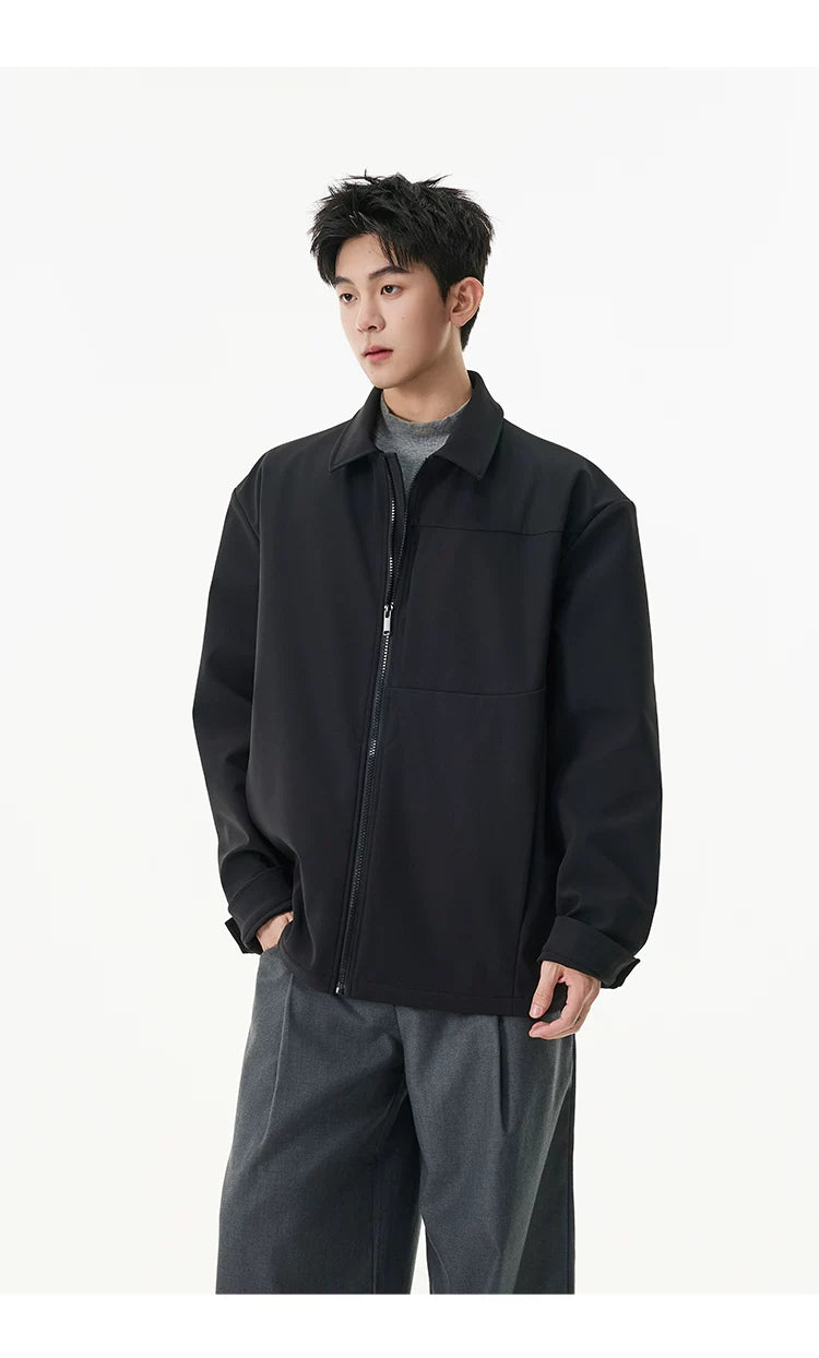 Field Minimal Zip Shirt Jacket