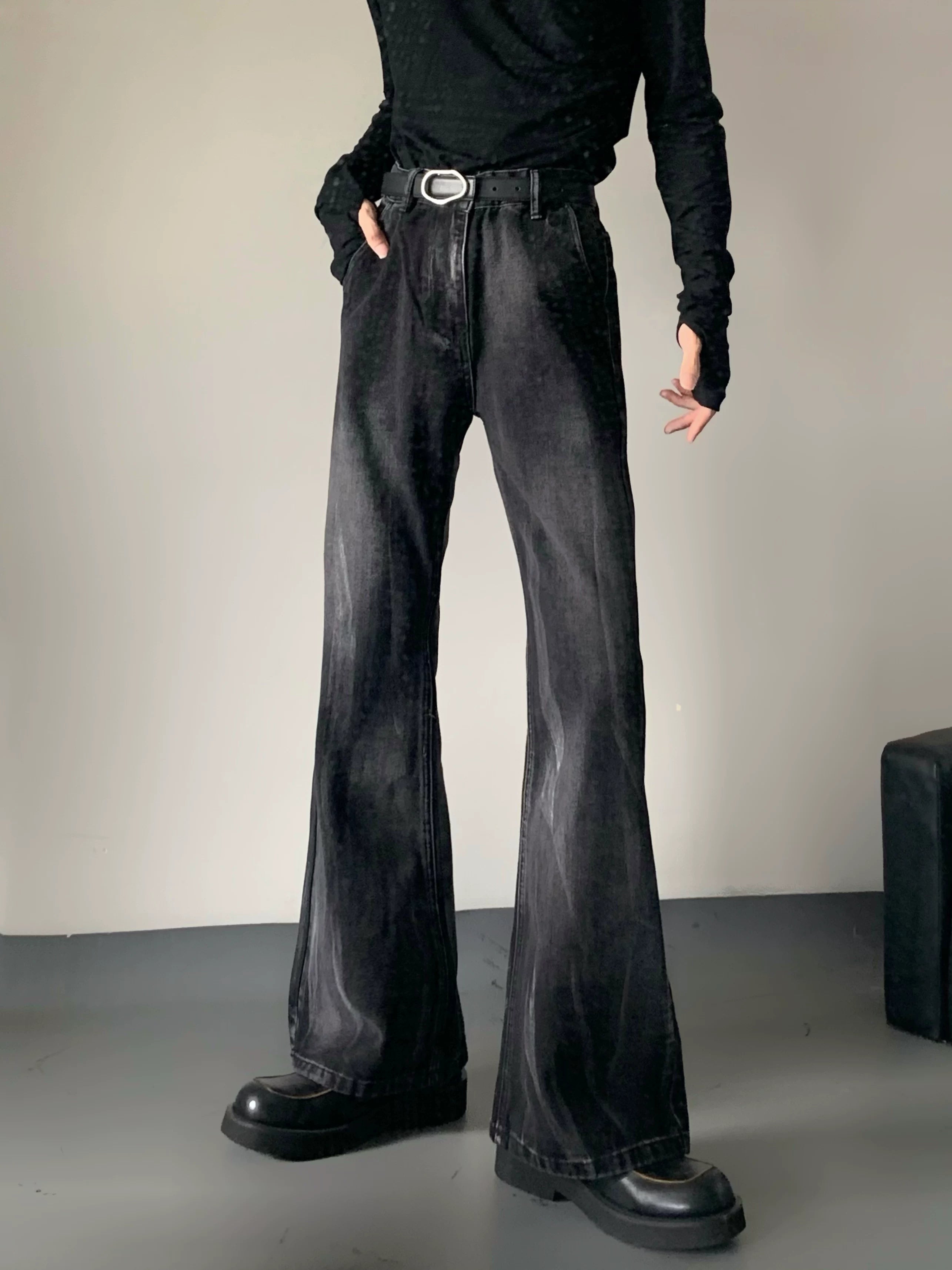 Obsidian Fade Flare Jeans