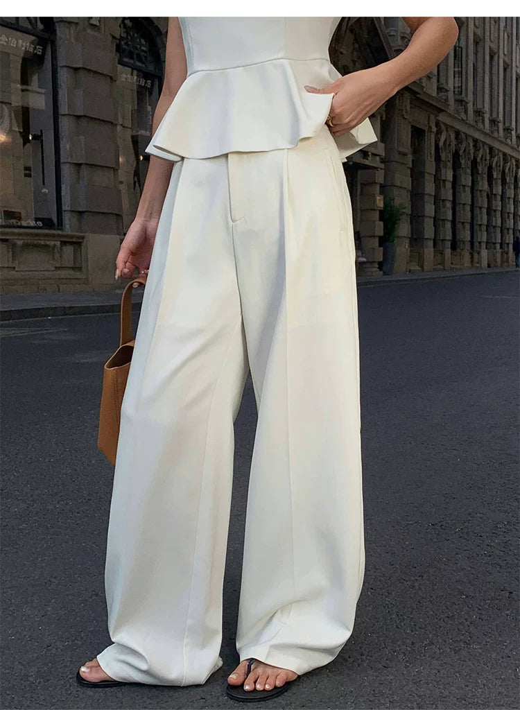 Executive Soft Peplum Blouse