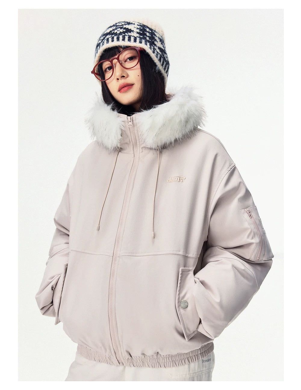 Airhaven Fur-Trim Down Jacket