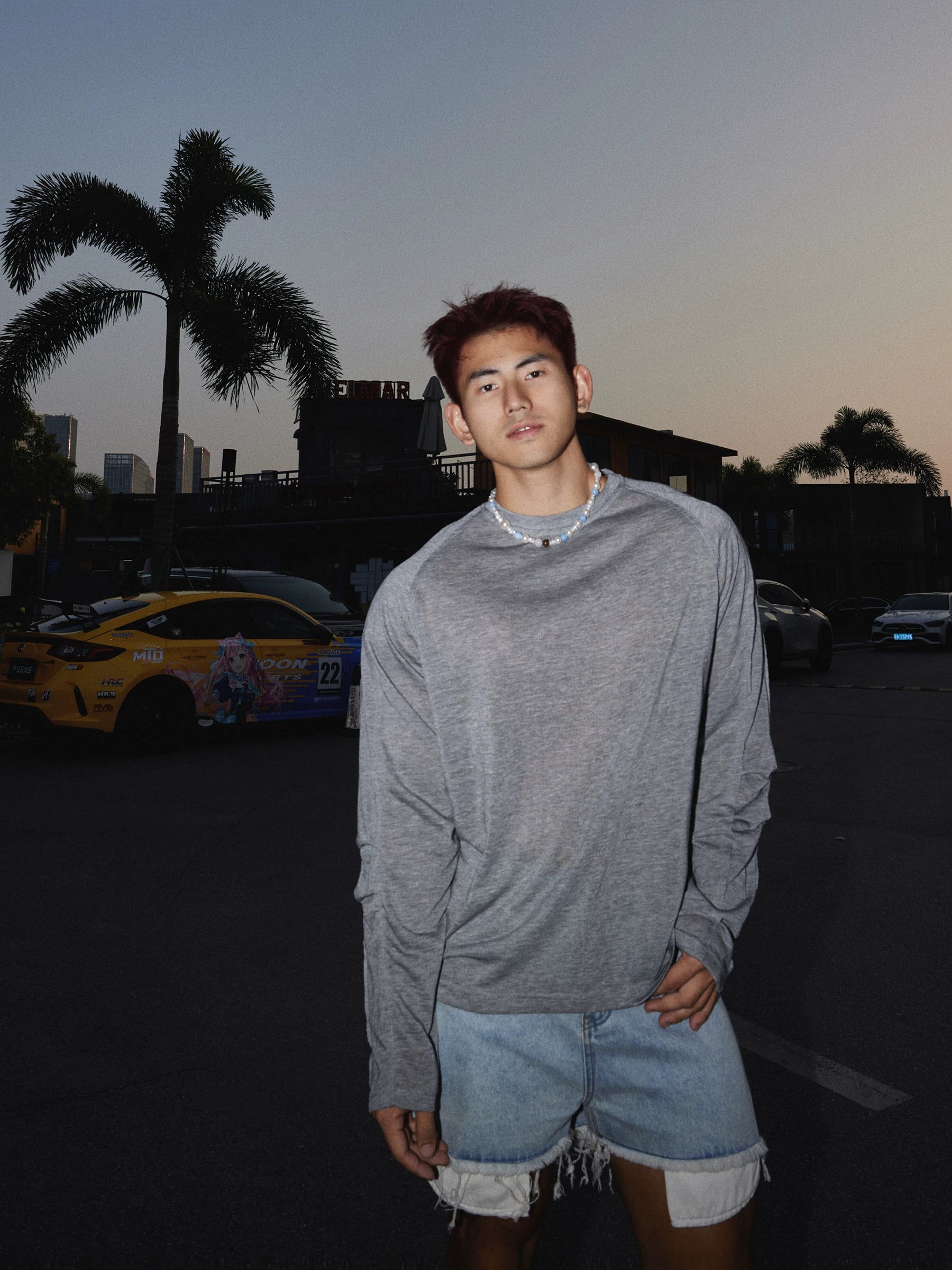 Twilight Drift Jersey Long Sleeve Tee