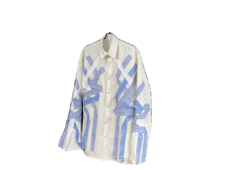 Glacier Circuit Ribbon Panel Shirt