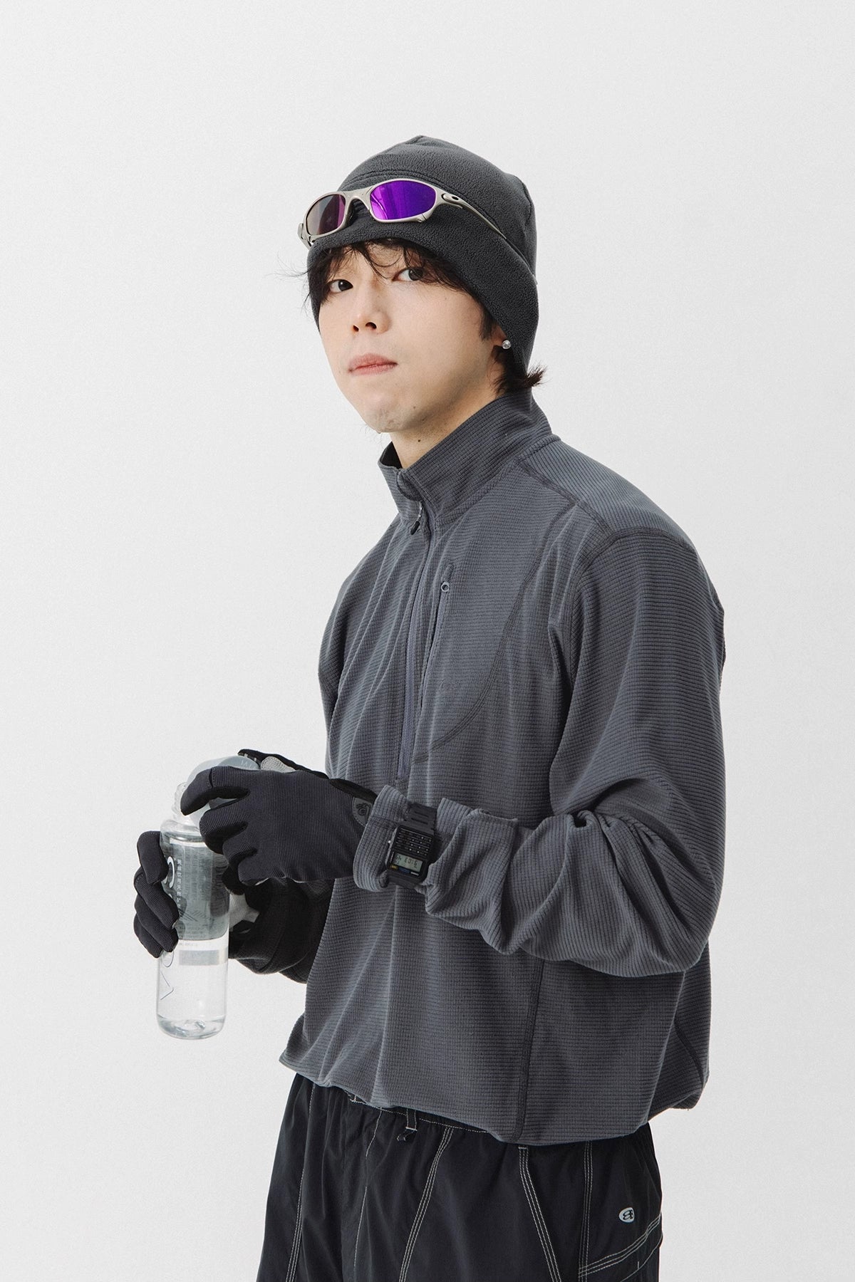 Thermal Grid  Pullover