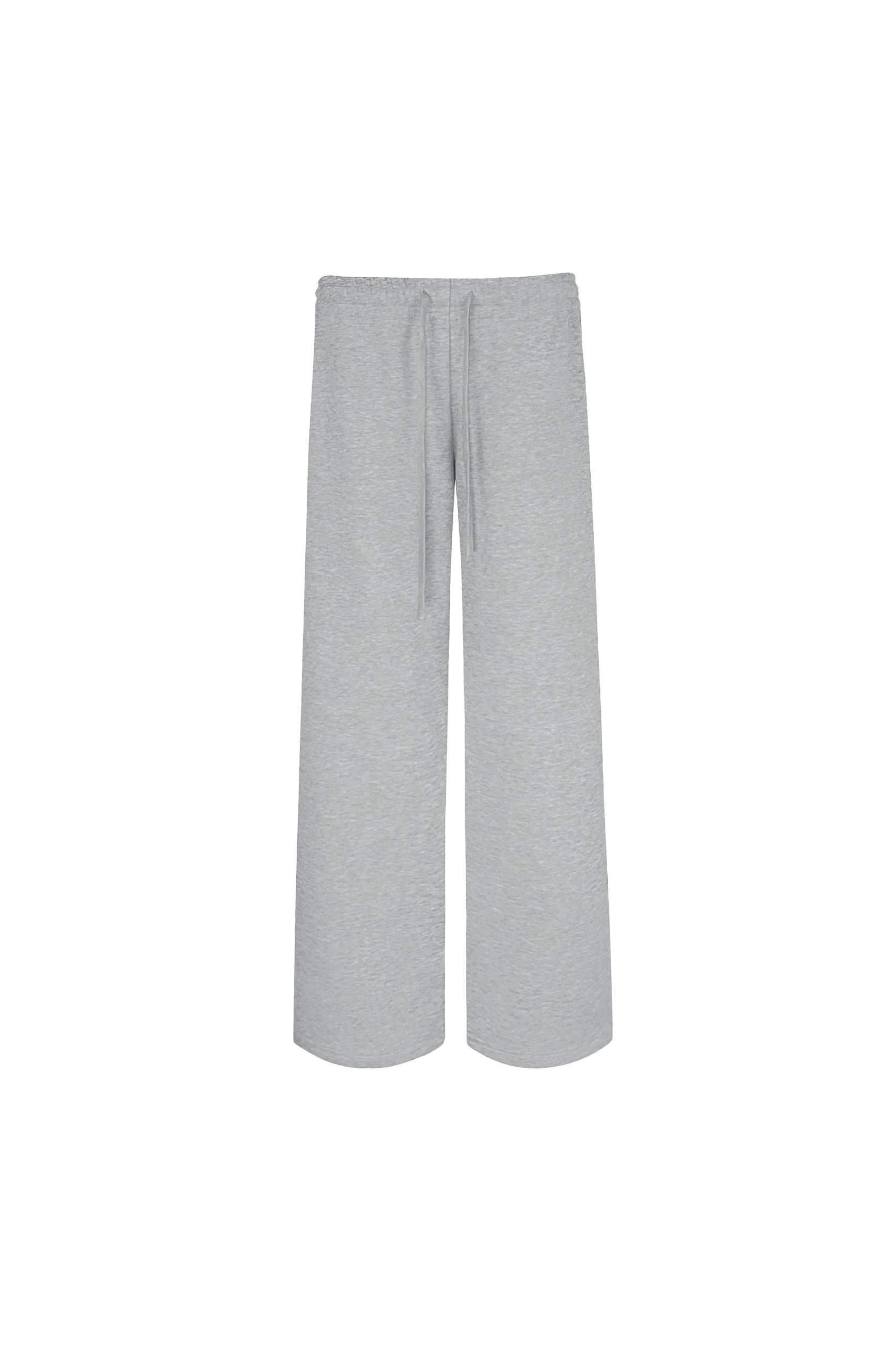 Low-Waist Drawstring Straight-Leg Sweatpants