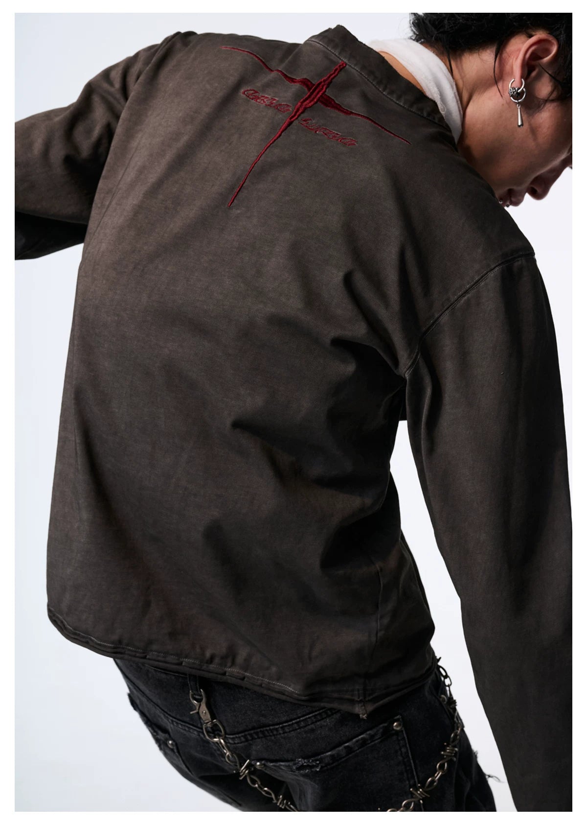 Ashen Relic Henley Long Sleeve Shirt