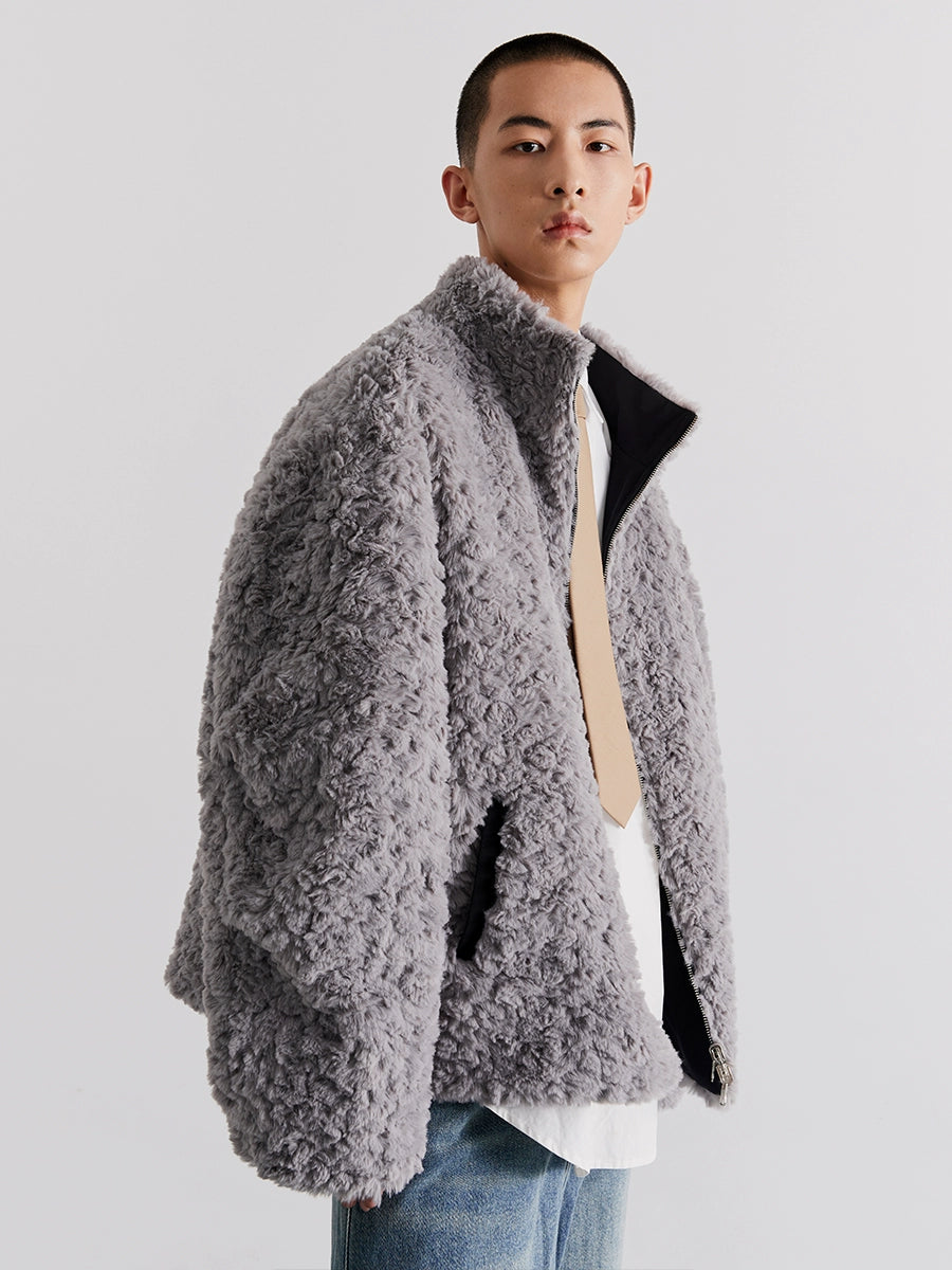 FrostFlip Reversible Sherpa Bomber