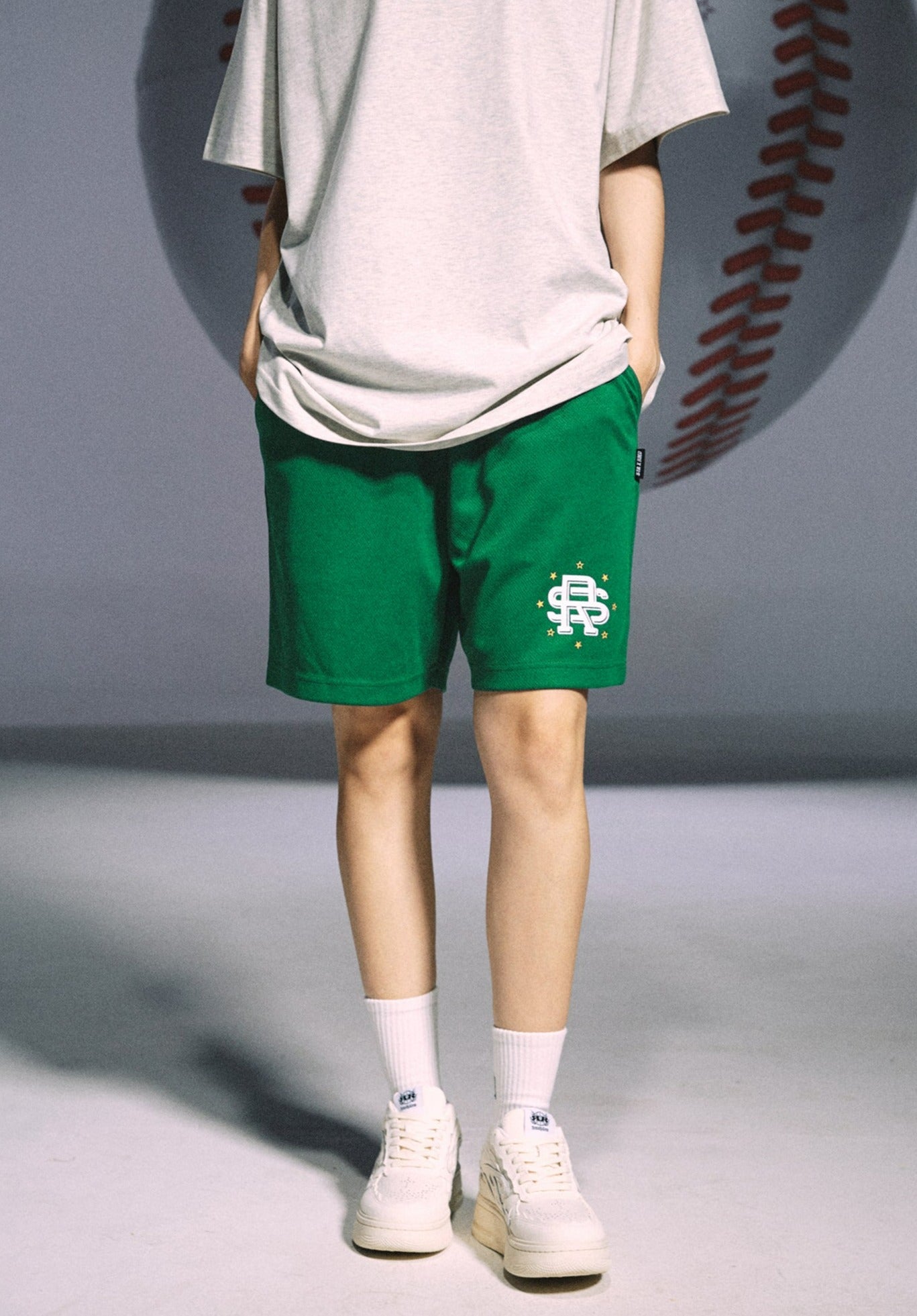 Emerald Logo Shorts - chiclara