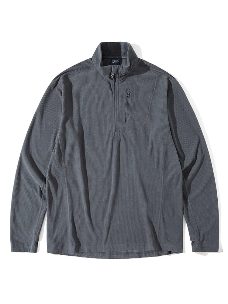 Thermal Quarter Zip Fleece Pullover