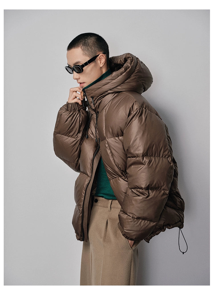 Hooded Puffer Bread Jacket