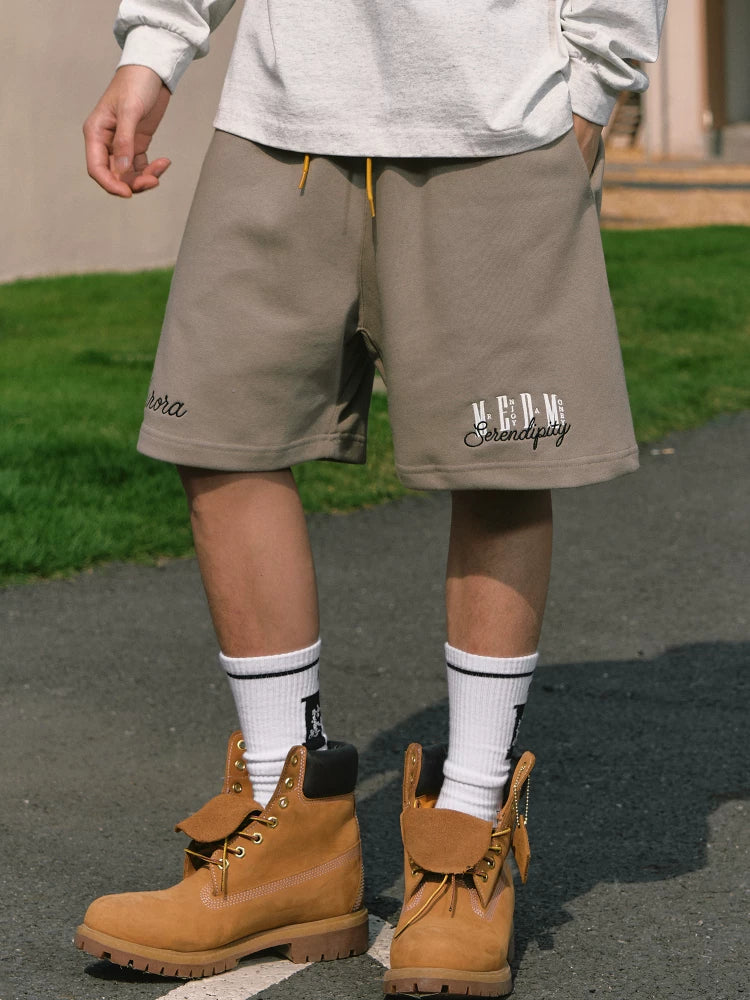 Metroline Drop-Crotch Sweat Shorts