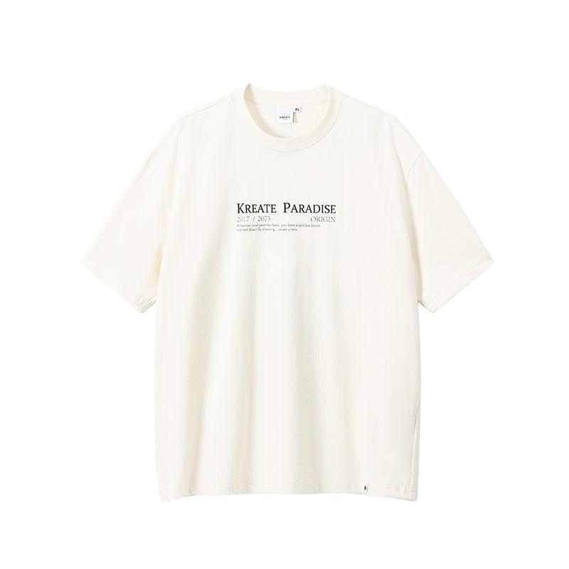 "Paradise" Slogan T-Shirt - chiclara