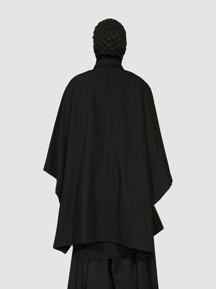 Avant-Garde Oversized Black Shirt