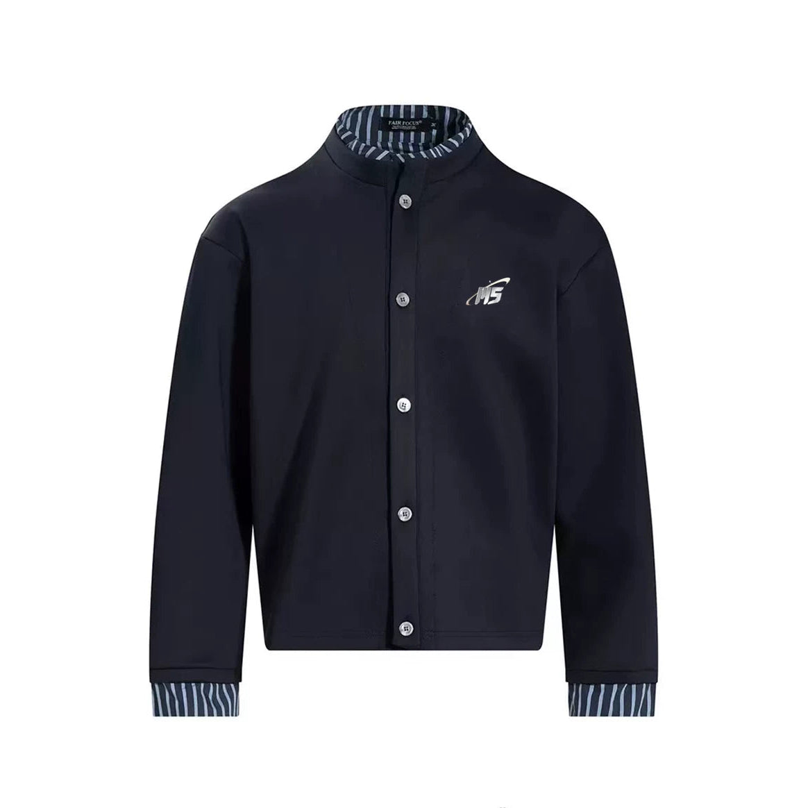 Nimbus Layer Minimal Snap Cardigan