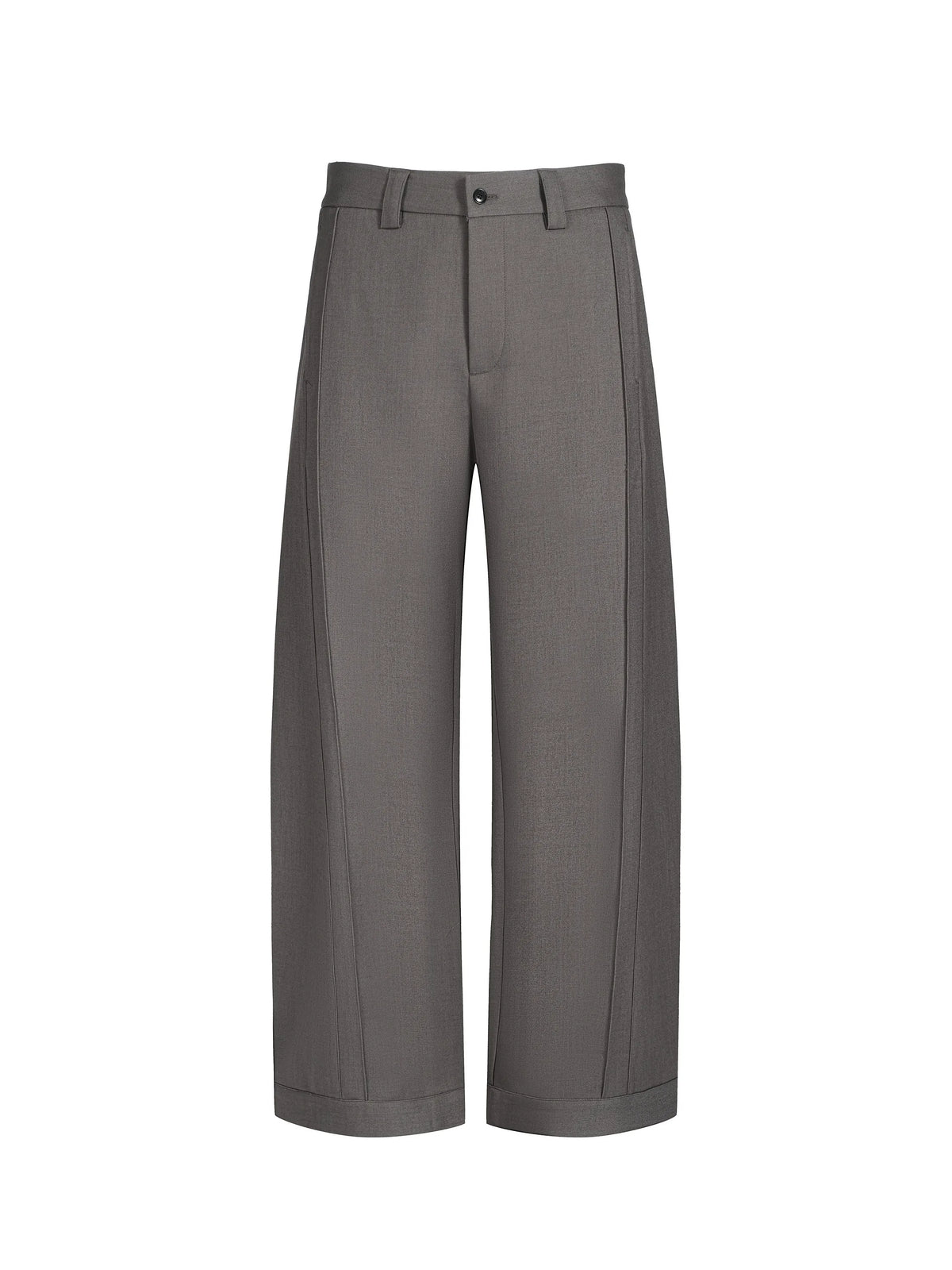 Dorian Pleated Wide-Leg Tailored Trousers