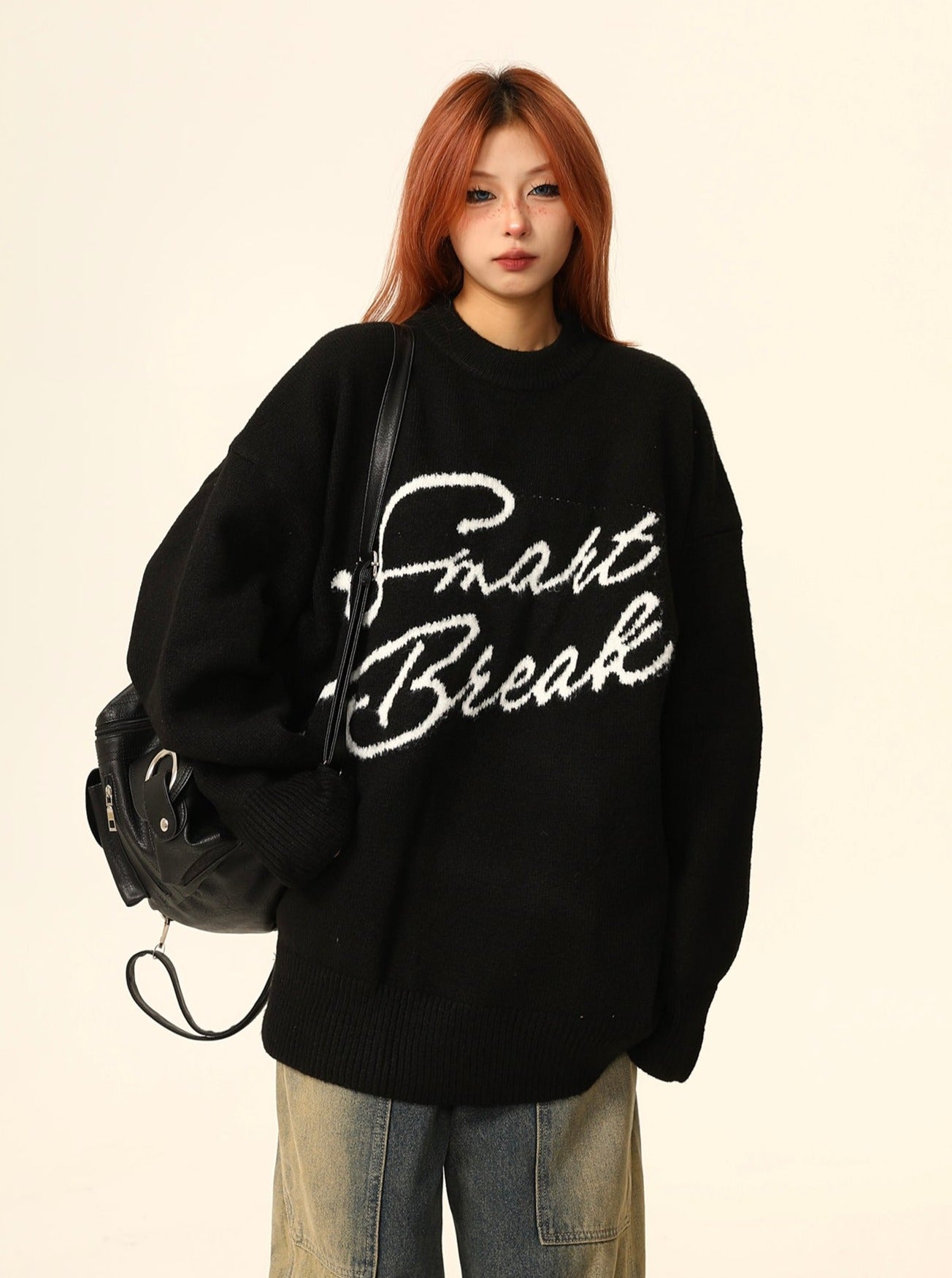 Smart Break Knit Sweater