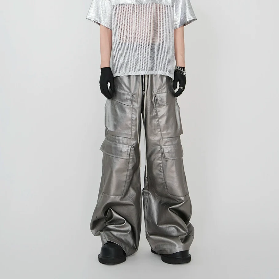 CyberChrome Mesh Panel Tee and Pants Setup