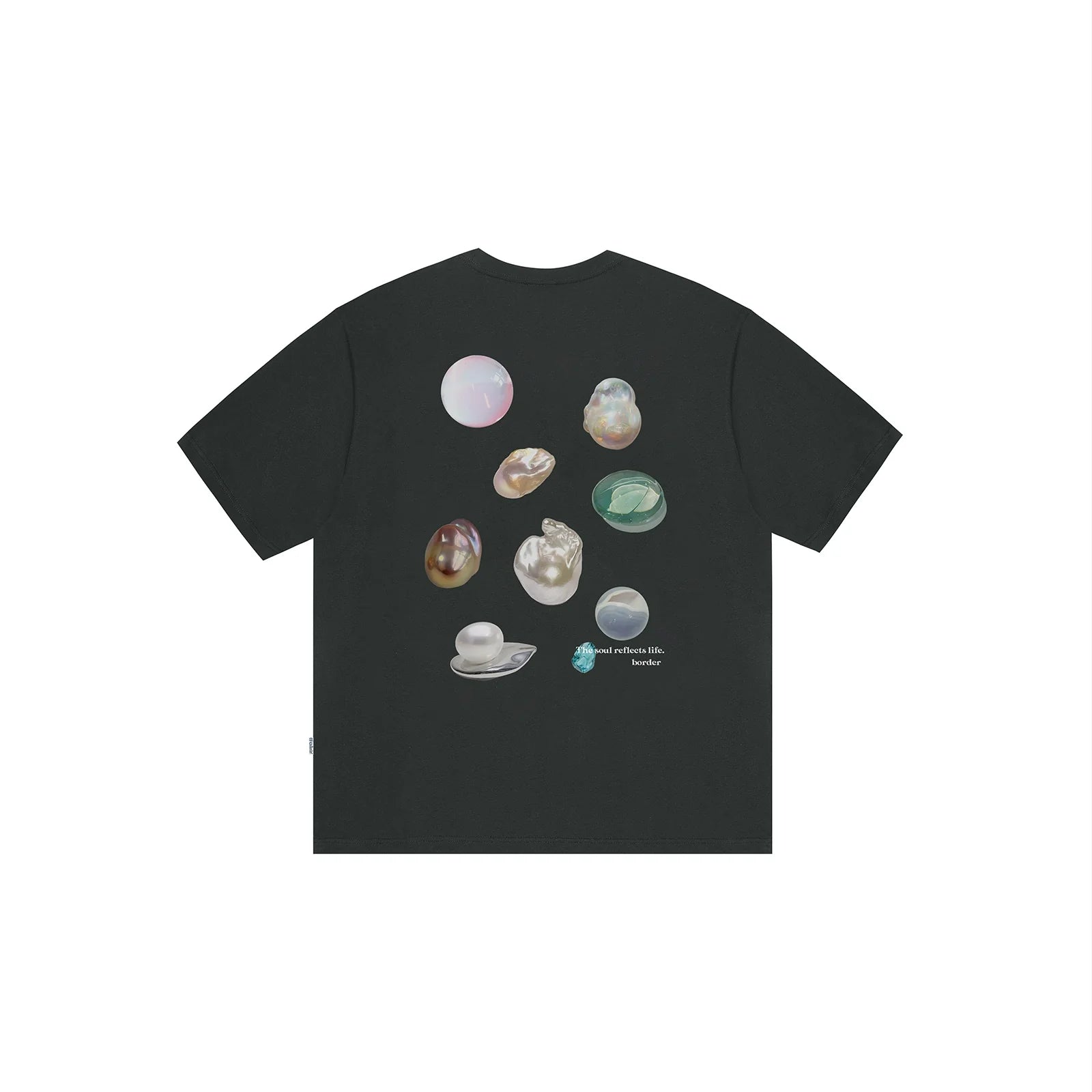 Pearl Embellished Tee - chiclara