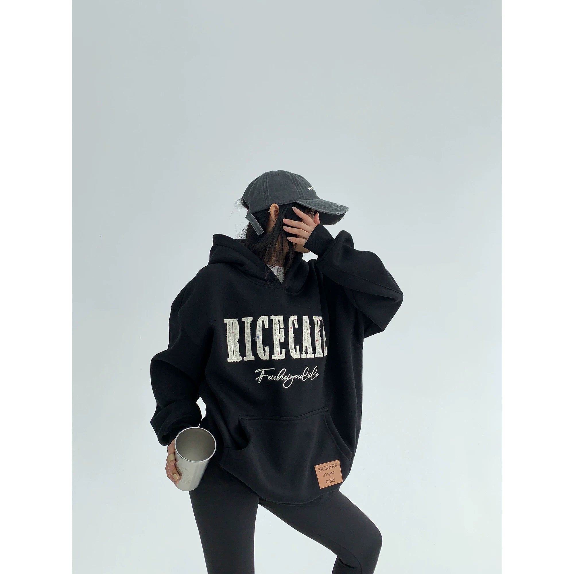 Oversize Bubble Logo Hoodie