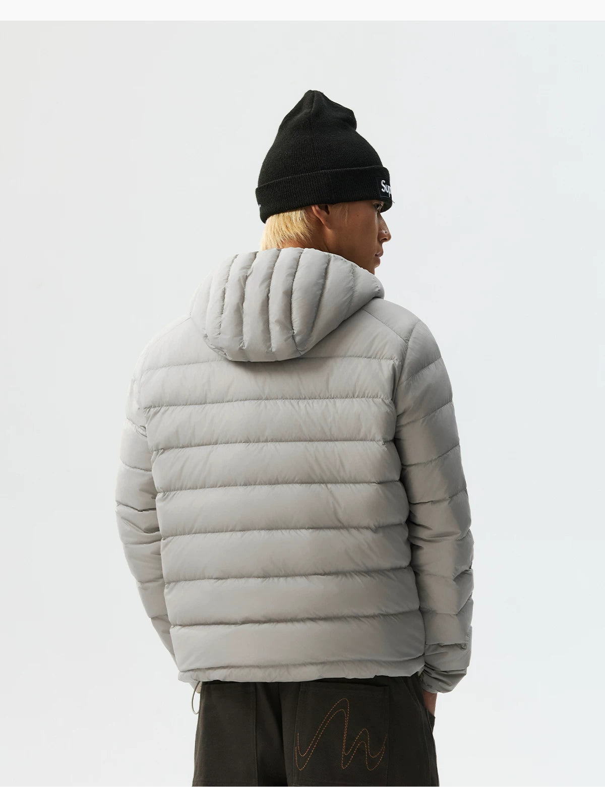 Ultra-Light Hooded Down Puffer Jacket