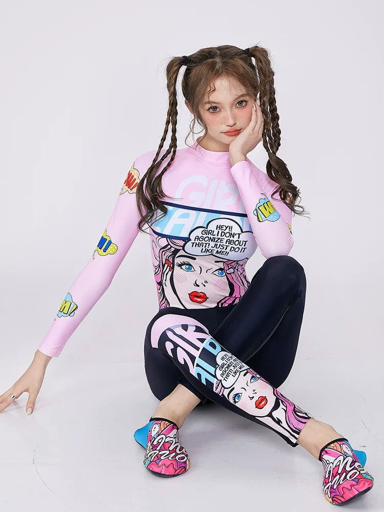 Bubble Pop Comic Surf Suit