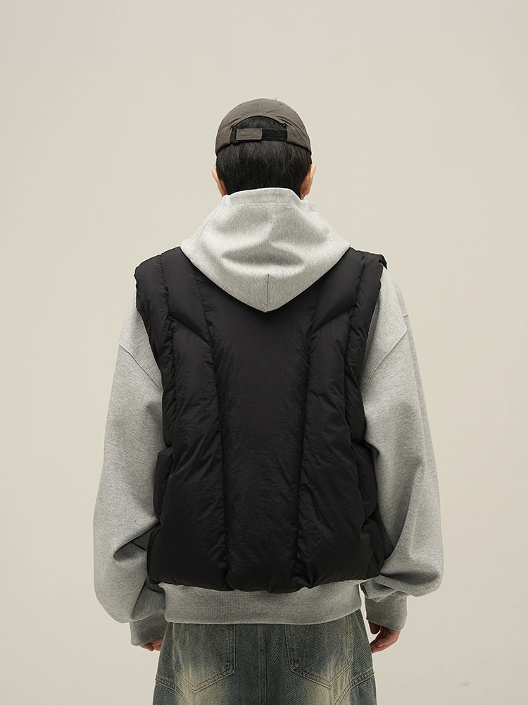Midnight Cloud Quilted Puffer Vest