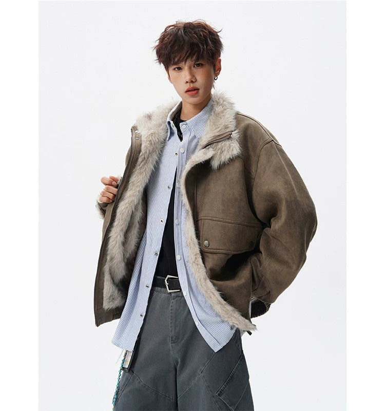 Timberline Shearling Aviator Jacket