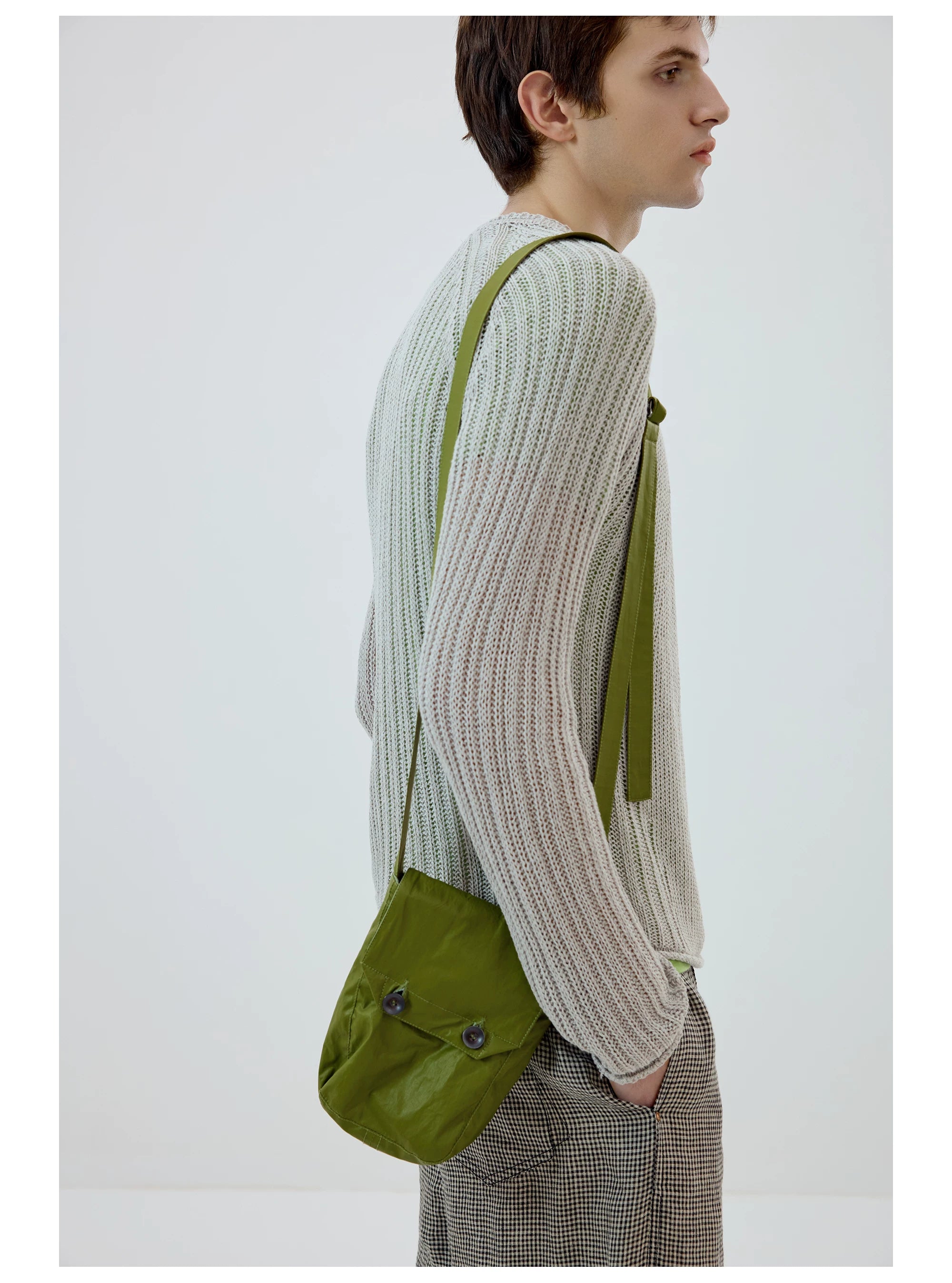 Sunmesh Sheer Knit Sweater