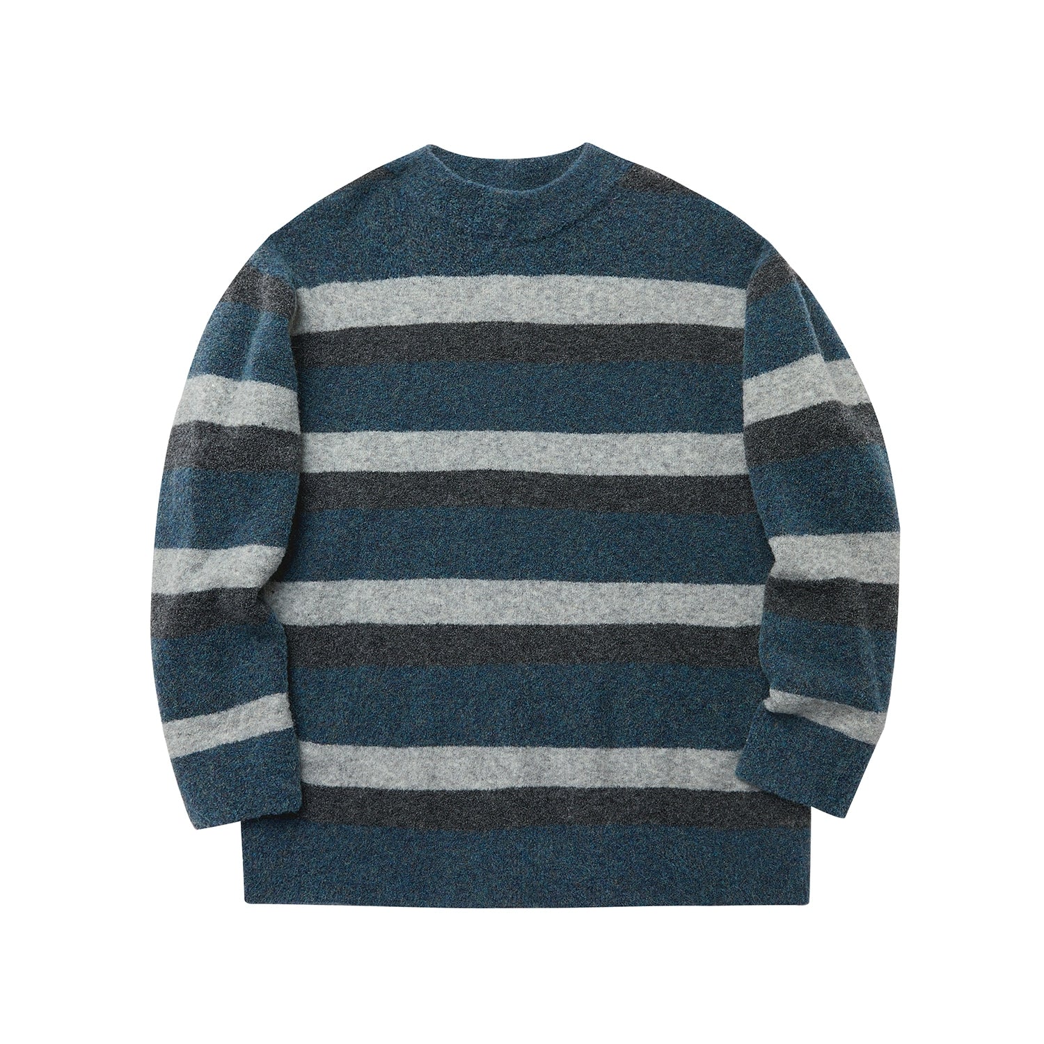 Tri-Color Stripe Sweater