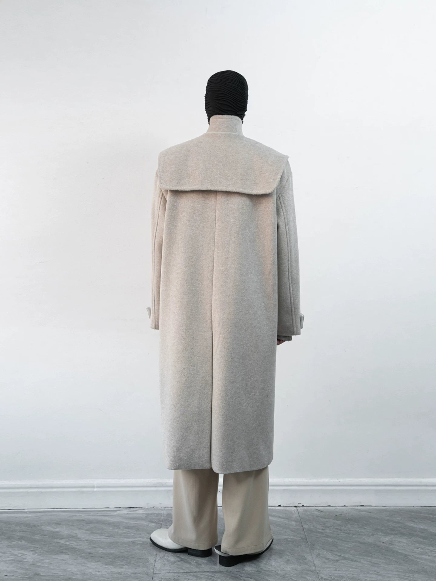 Iron Bastion Harnessed Wool Overcoat