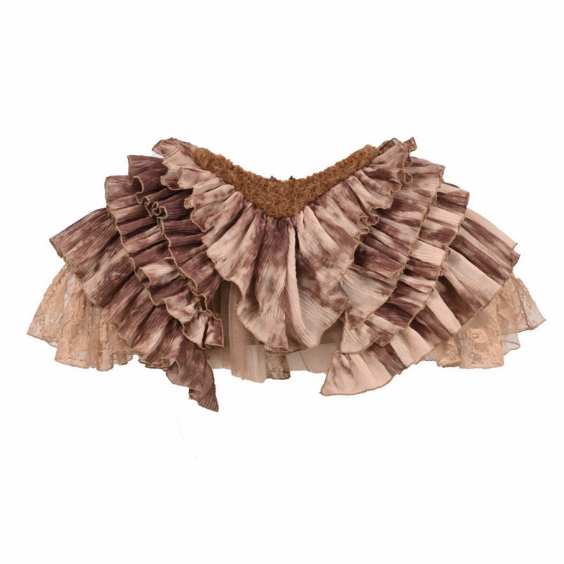 Pleated Midi Skirt with Inner Shorts