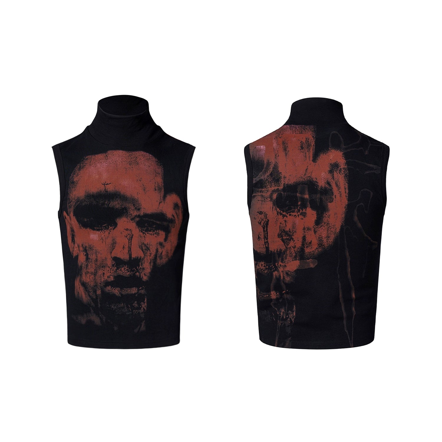 Gradient Sleeveless Vest