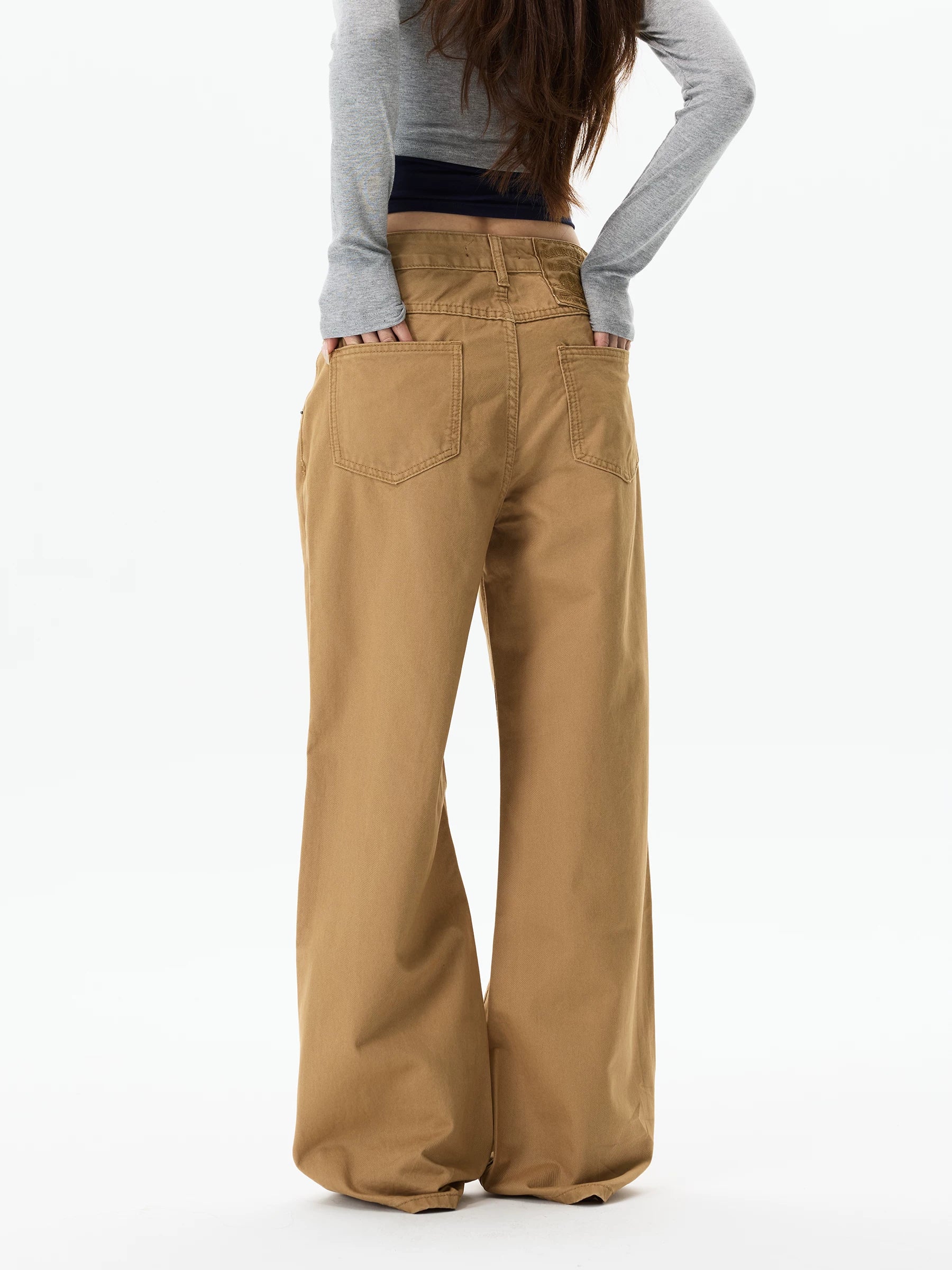 Drape Wide Chino Pants