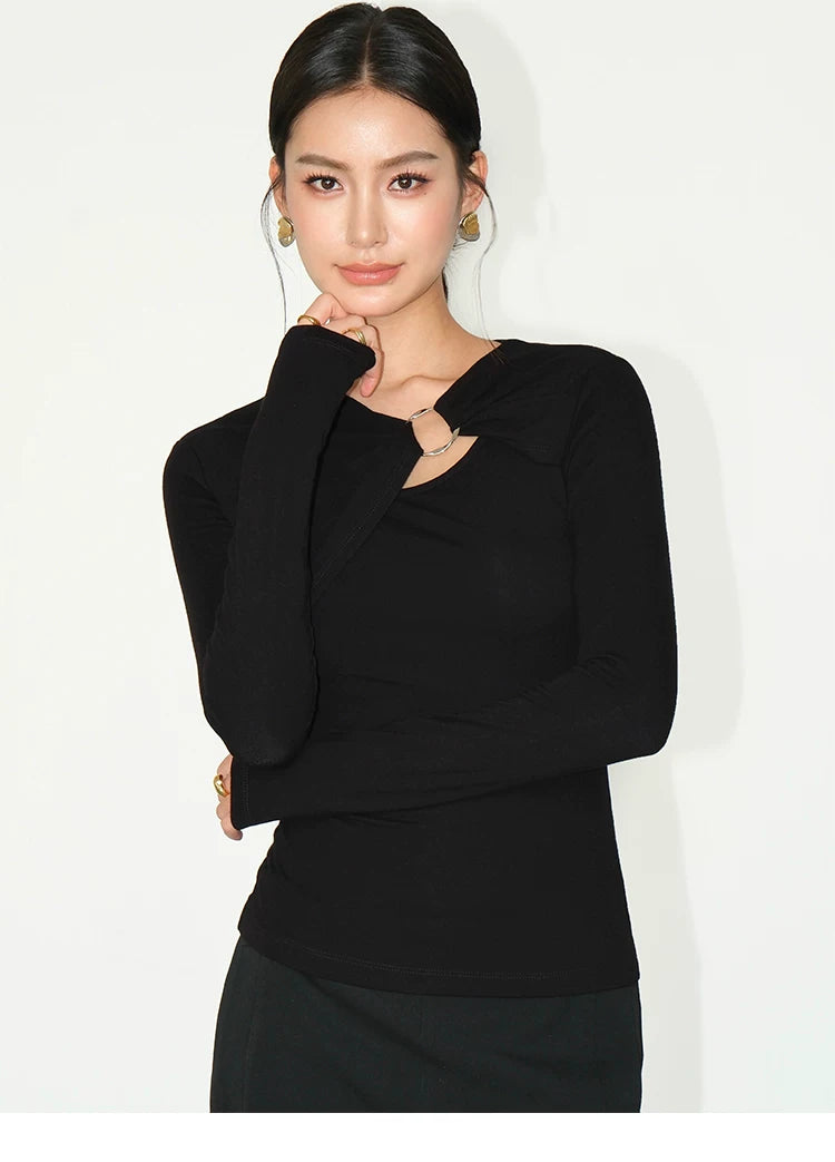 Luna Orbit Ring Top
