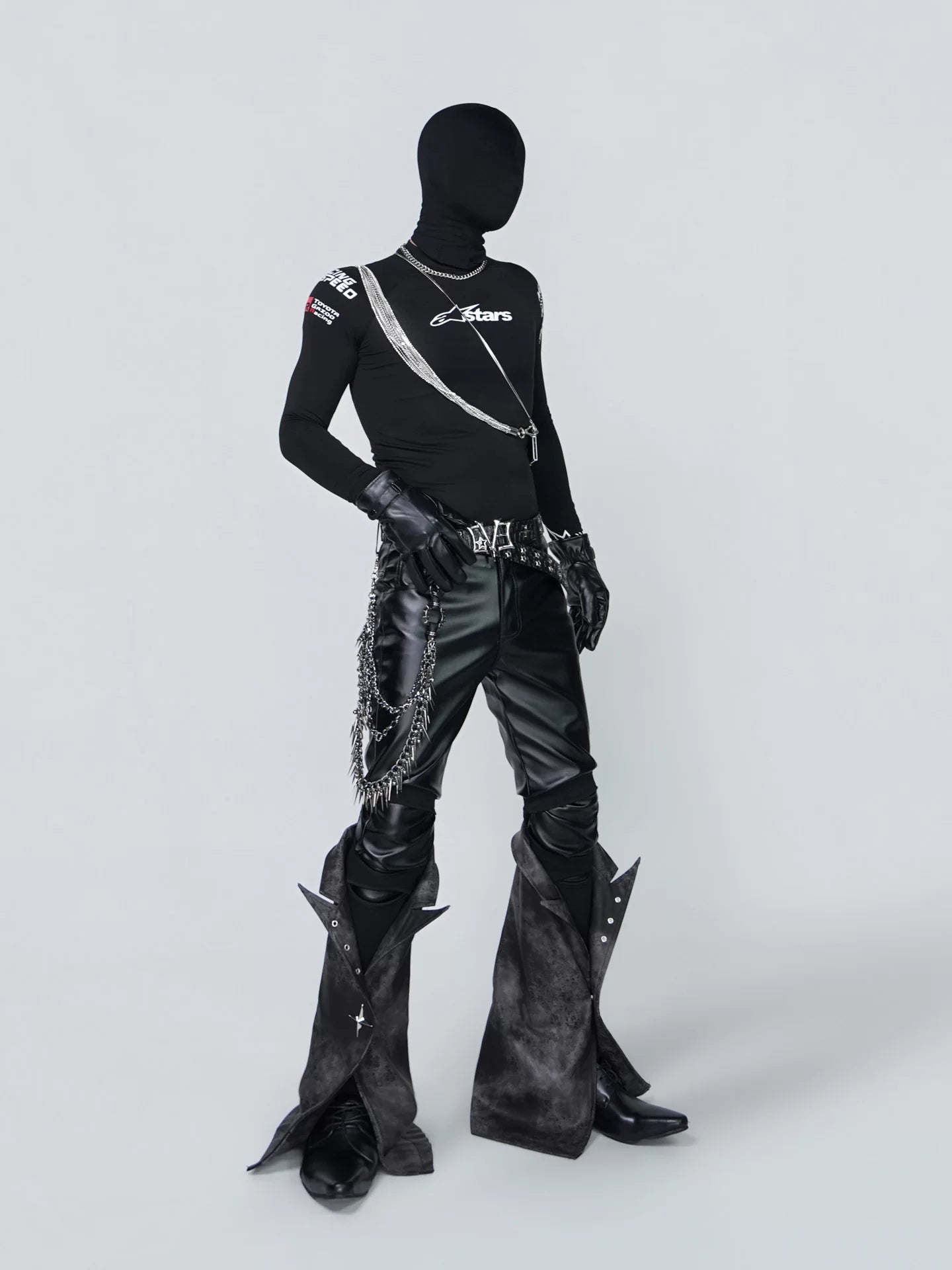 Astroline Black Apex Racing Baselayer Tee