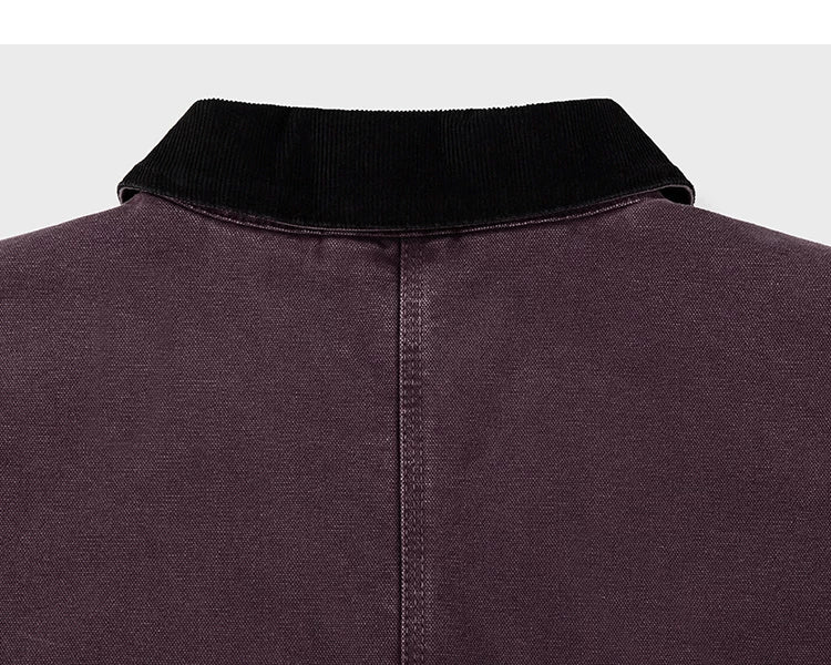 Two-Tone Quarry Collar Work Jacket