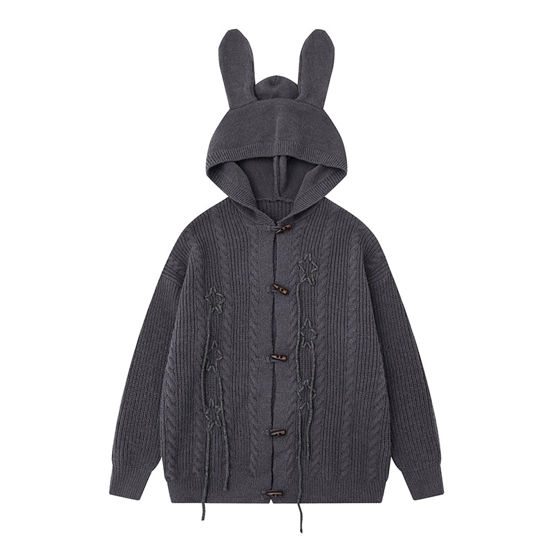 Bunny Trail Toggle Knit Hoodie