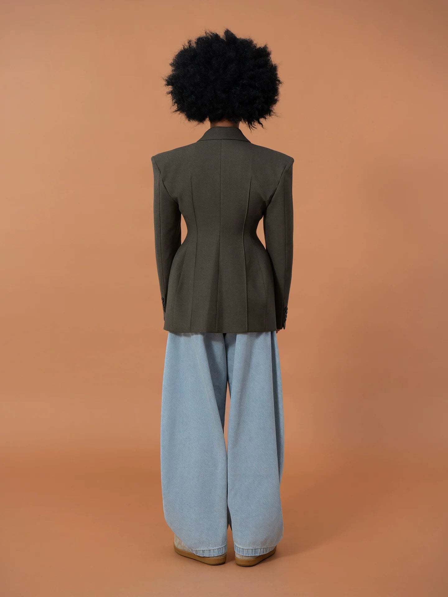 Sculpted Shoulders Hourglass Blazer