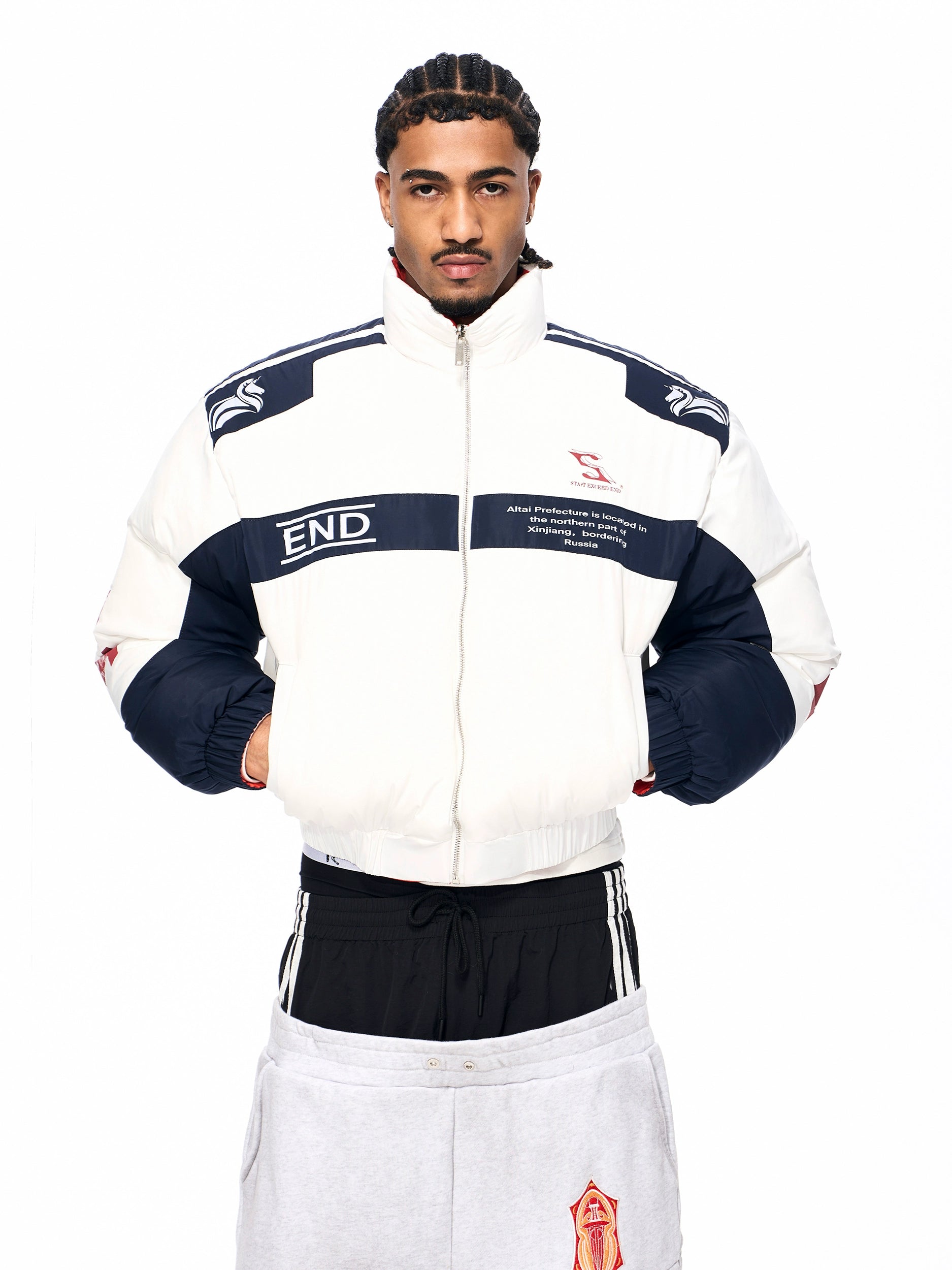 Urban Racer Statement Bomber Jacket