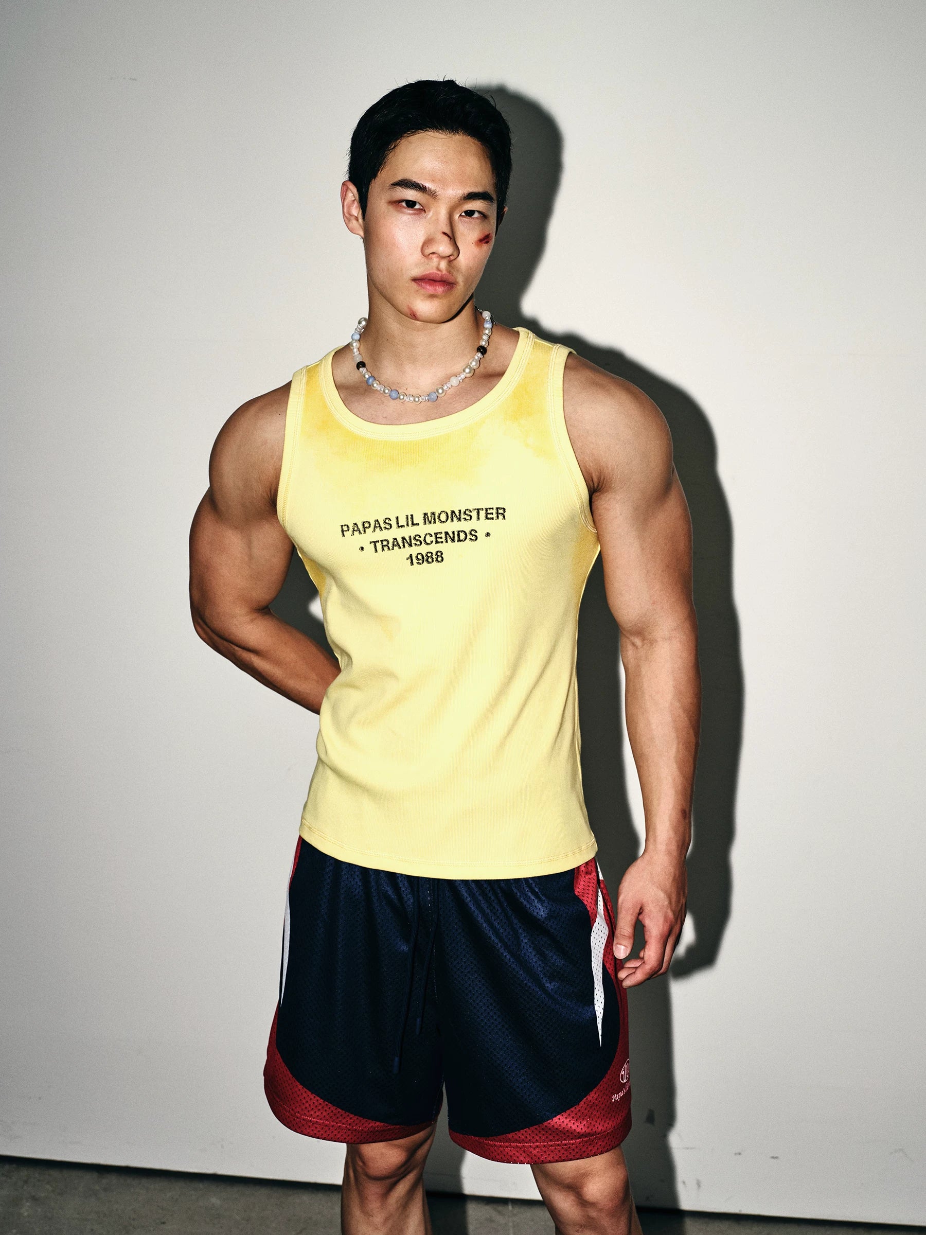 Sunrise Courtside Logo Tank Top