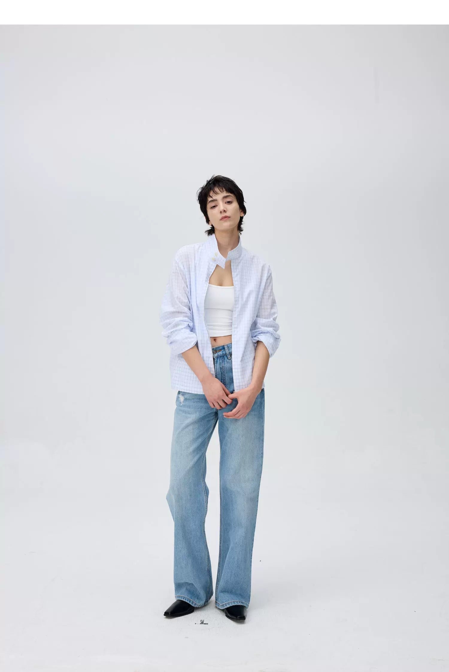 Skyfade Relaxed Bootcut Jeans