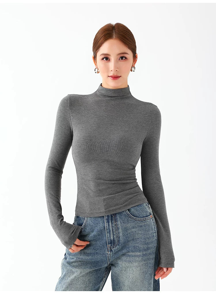 Celeste Mock Neck Top