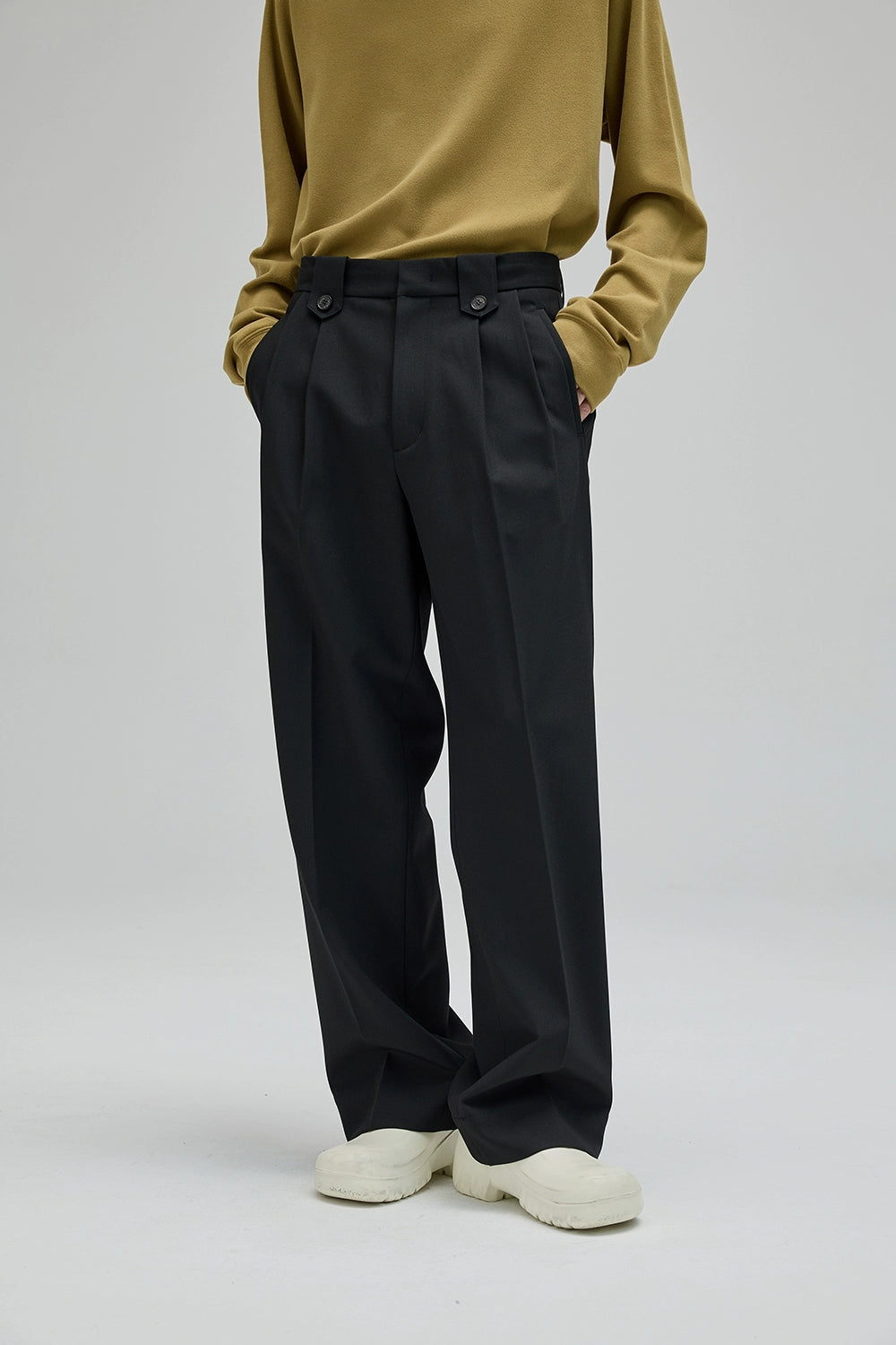 Wide Suit Pants