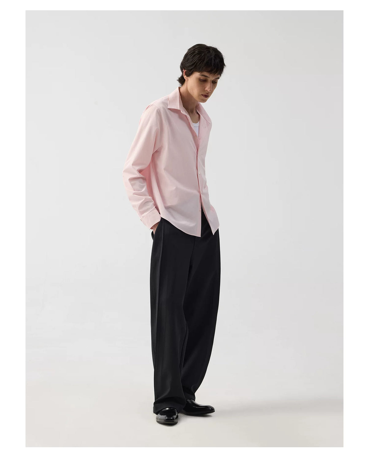 Caspian Minimal Long-Sleeve Shirt