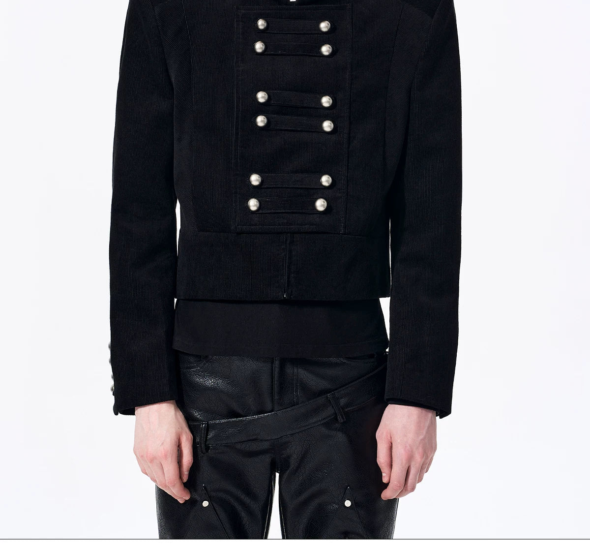 Regiment Cropped Military Jacket