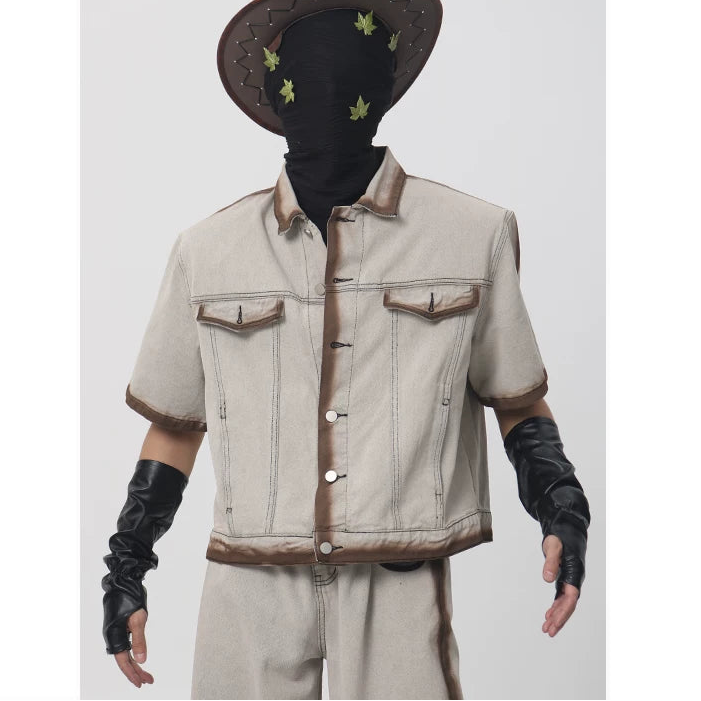 Dusttrail Burnished Edge Denim Shirt