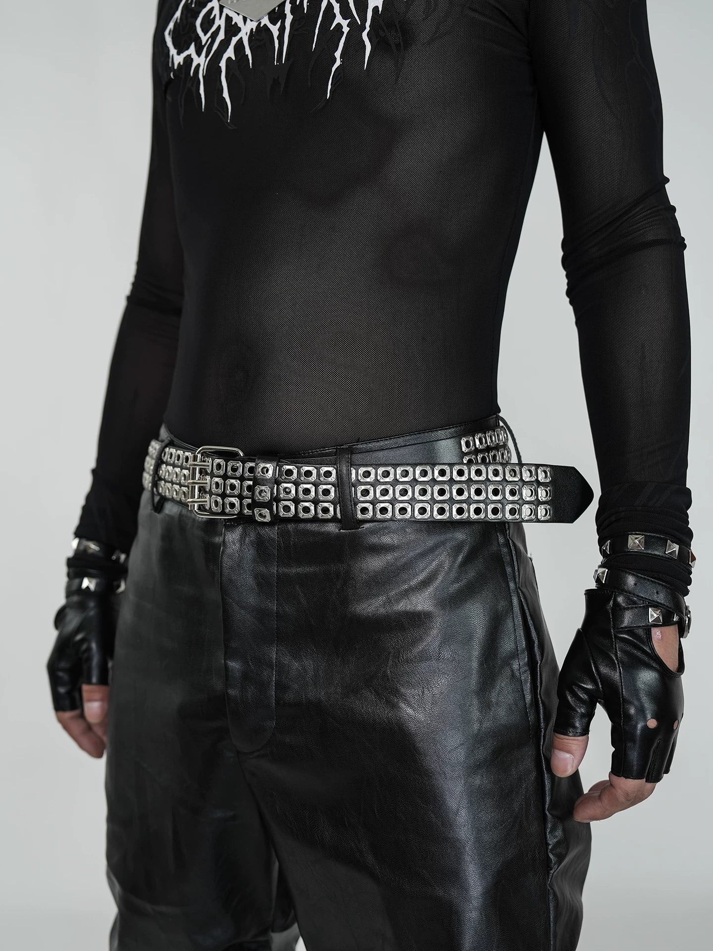 Midnight Riot Studded Belt