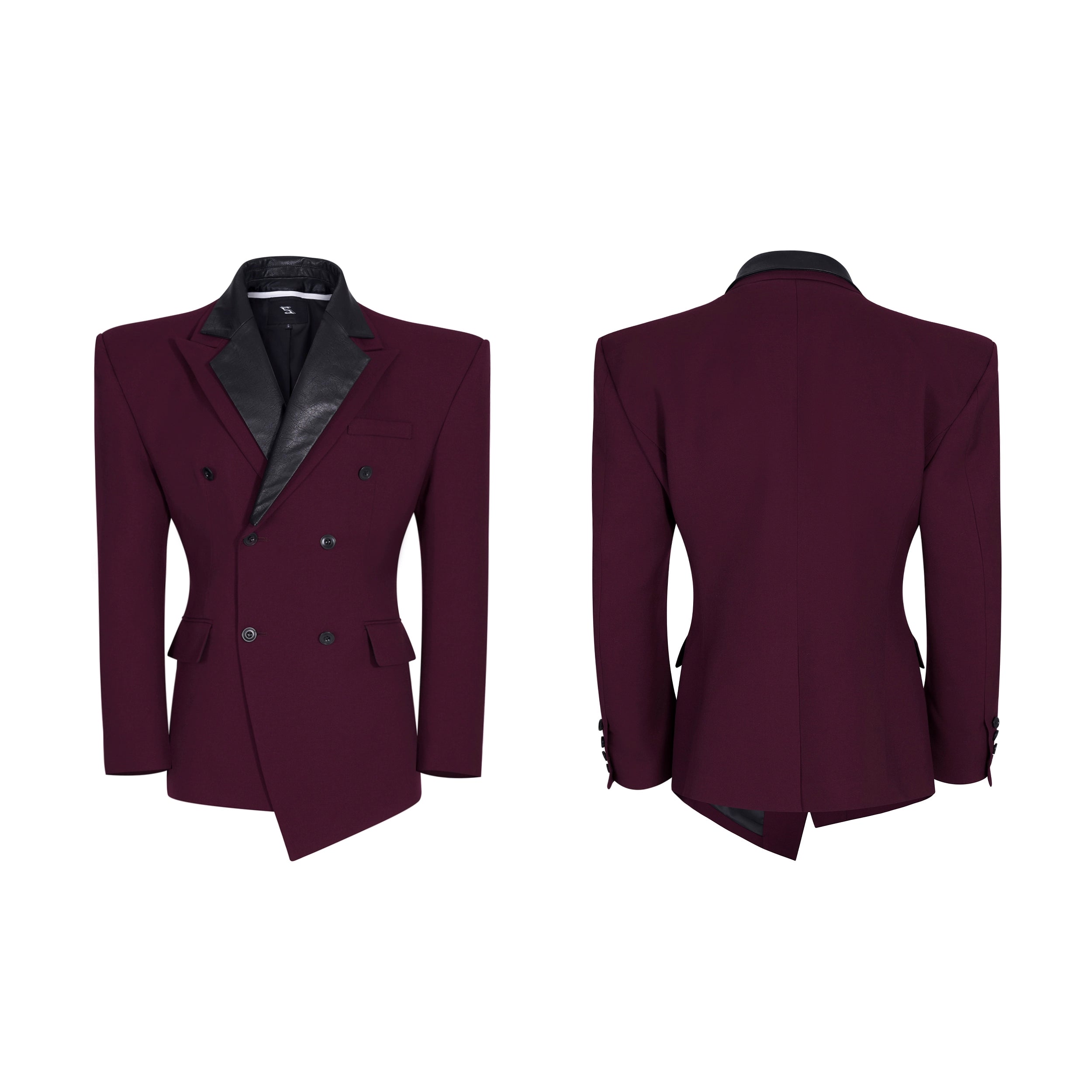 Double Breasted Blazer Suit and Pants Setup