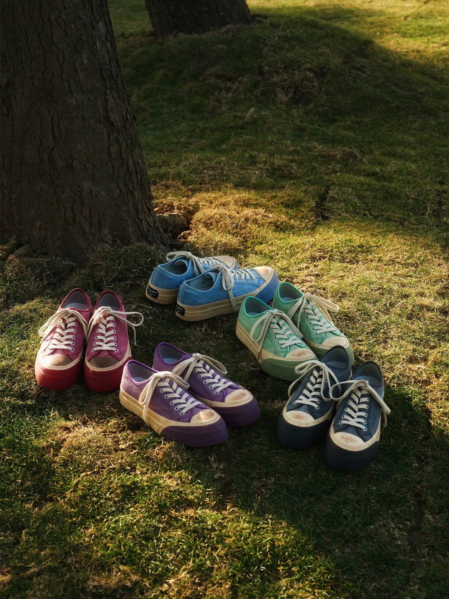 Retro Canvas Platform Sneakers