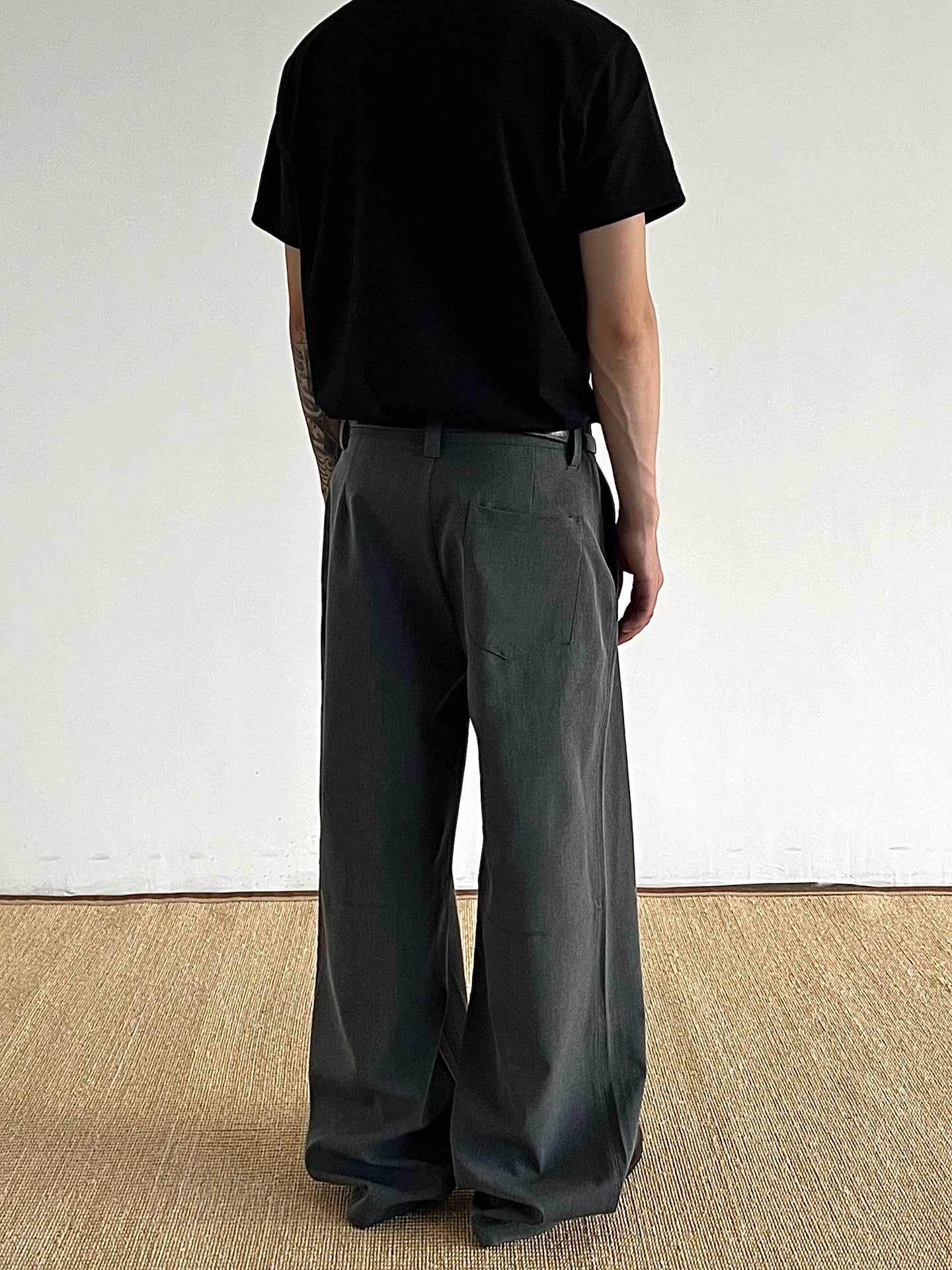 Obsidian Mist Pleated Trousers