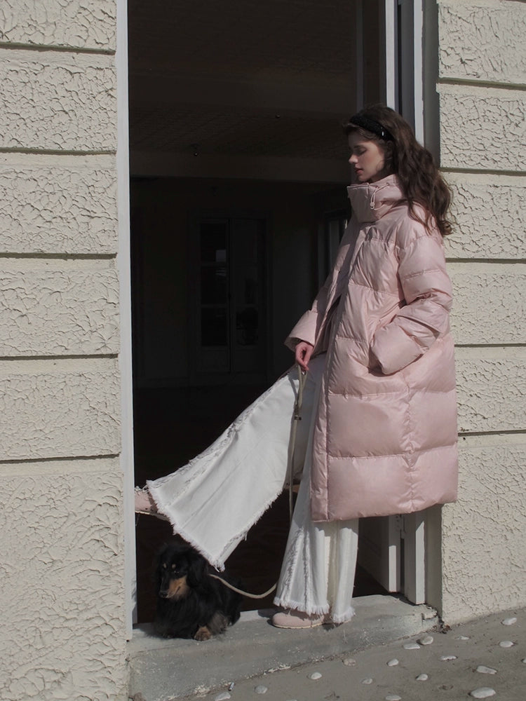 Puffer Coat Longline Jacket